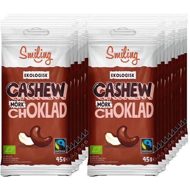 20 x Naturgodis Cashewnötter 45 g