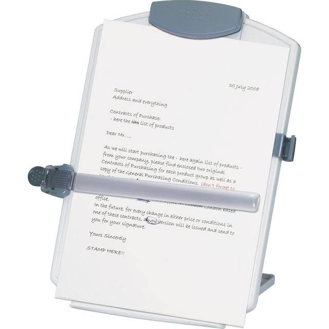 Q-Connect A4 Desktop Copyholder 21126 Ref KF04521