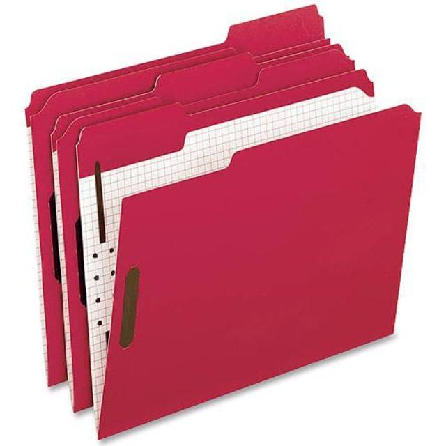 Pendaflex Fastener Folders  Red (PFX21319)