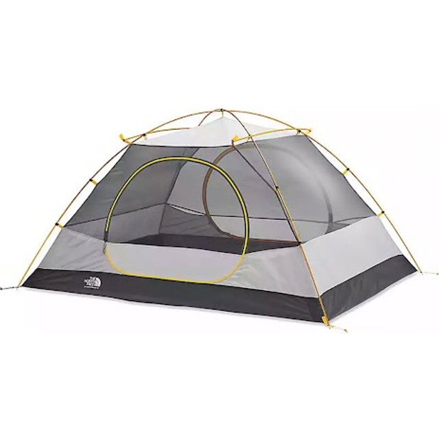 The North Face Stormbreak 3 Three-Person Camping Tent ? (No Flame-Retardant Coating), Golden Oak/Pavement, One Size