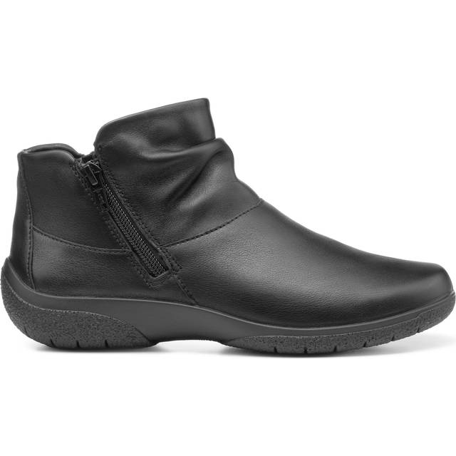 Wide Fit 'Murmur' Ankle Boots - Black - 3