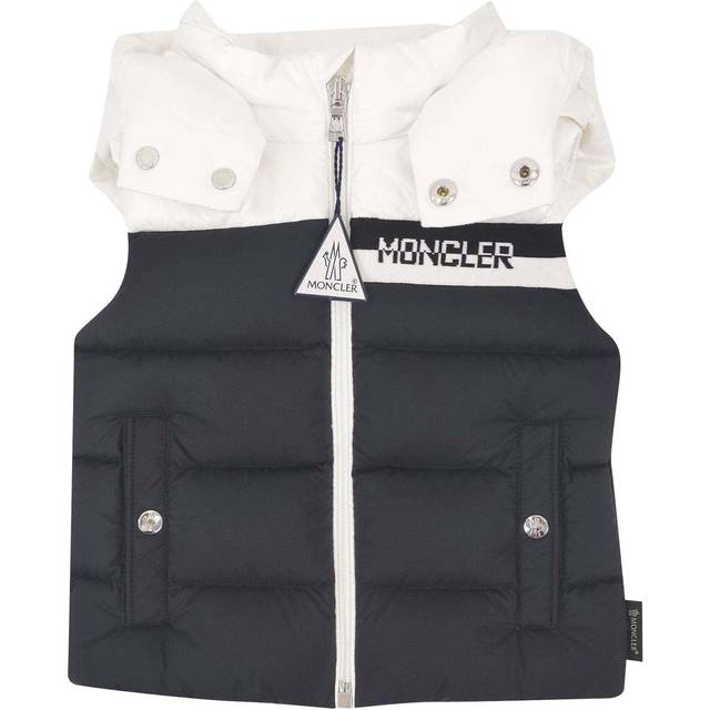 Moncler Enfant Boys Black Down Padded Gilet - 12-18 month