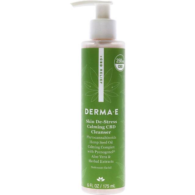 Derma-E Skin De-Stress Calming CBD Cleanser For Unisex 6 oz Cleanser