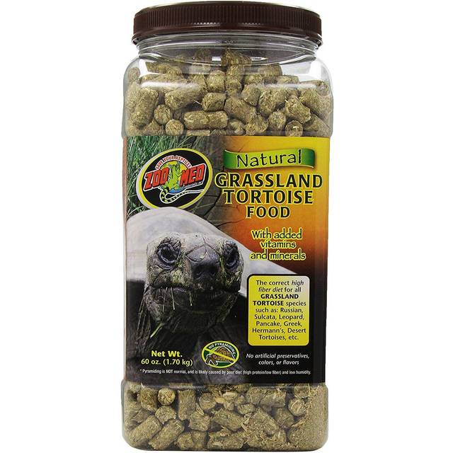 Zoo Med Grassland Tortoise Food Foder för Landsköldpaddor, 1.7 kg