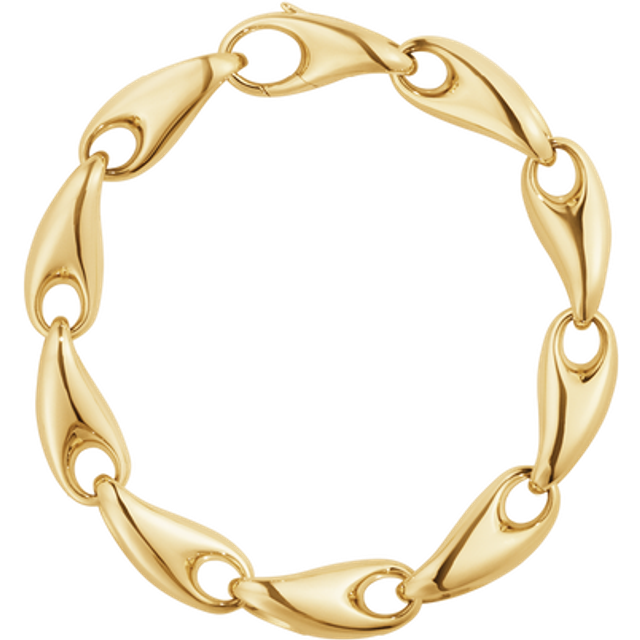 REFLECT stort armband (stl. S), Georg Jensen, 18 k gult guld