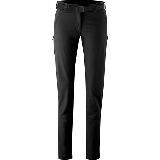 Maier Sports - Women's Lana Slim - Mountaineering trousers size 42 - Regular, black