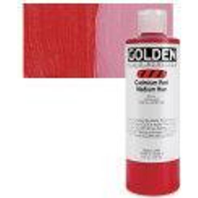 Golden Fluid Acrylic Paint 237ml Cadmium Red Medium Hue