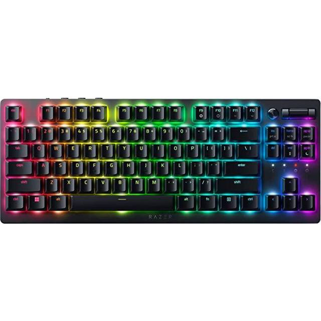 Razer DeathStalker V2 Pro keyboard Gaming USB + RF Wireless + Bluetooth QWERTY UK English Black