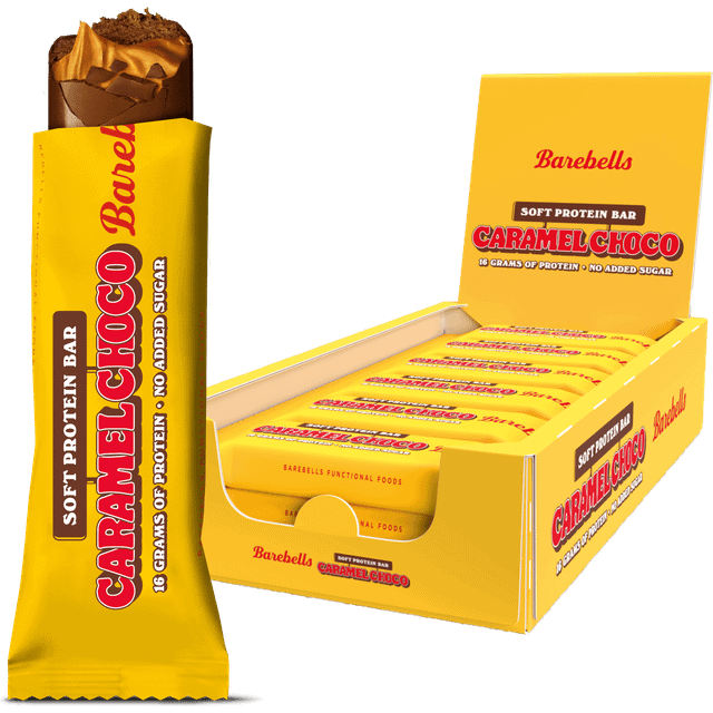 Barebells Caramel Choco 12-pack, Proteinbars