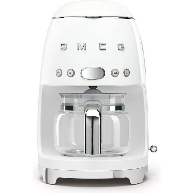 Smeg DCF02 50s Style Retro Drip Filter Coffee Machine - Stainless Steel (1.4L)
