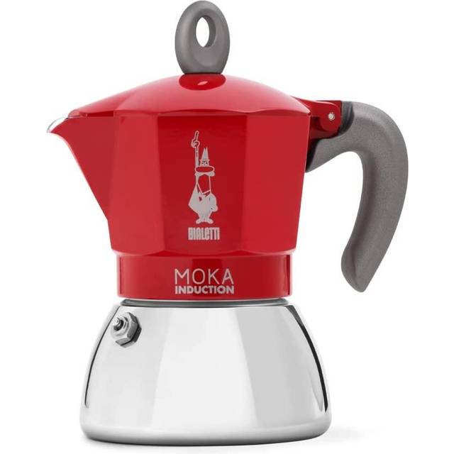 Coffee maker Bialetti Ã¢New Moka Induction 6-cup RedÃ¢