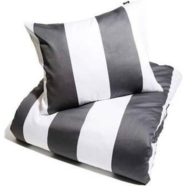 Fjällbacka 2-Dels Påslakan Satin Kosta Linnewäfveri, 150x210, Svart