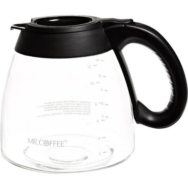 Mr. Coffee 12-Cup Replacement Decanter for FT and IS Series  Black  IDS13-RB