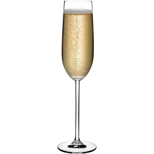 Nude Glass Set Of 2 Vintage Champagne Glasses
