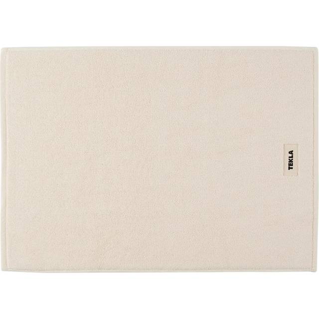 Tekla - Bath Mat 70x50, Ivory - Badrumsmattor - Vit
