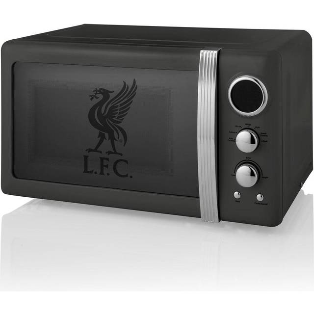 Swan Black Liverpool FC 800W Retro Digital Microwave