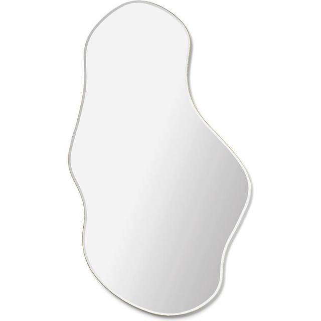 Ferm Living - Pond Mirror L - messing/BxHxT 63x110x1,5cm - brass (110.0 x 63.5 x 1.5cm)
