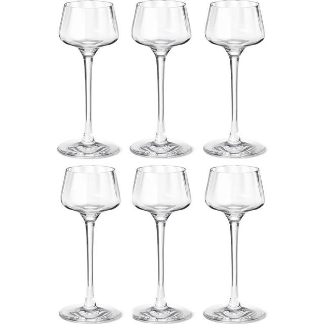 Bernadotte snapsglas 4cl, 6 st - Clear