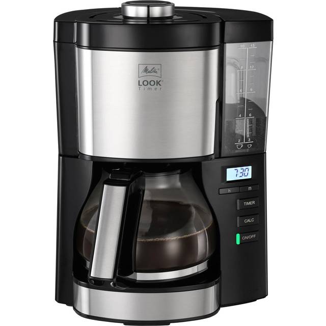 Melitta Look V Timer Filter Coffee Machine - Black