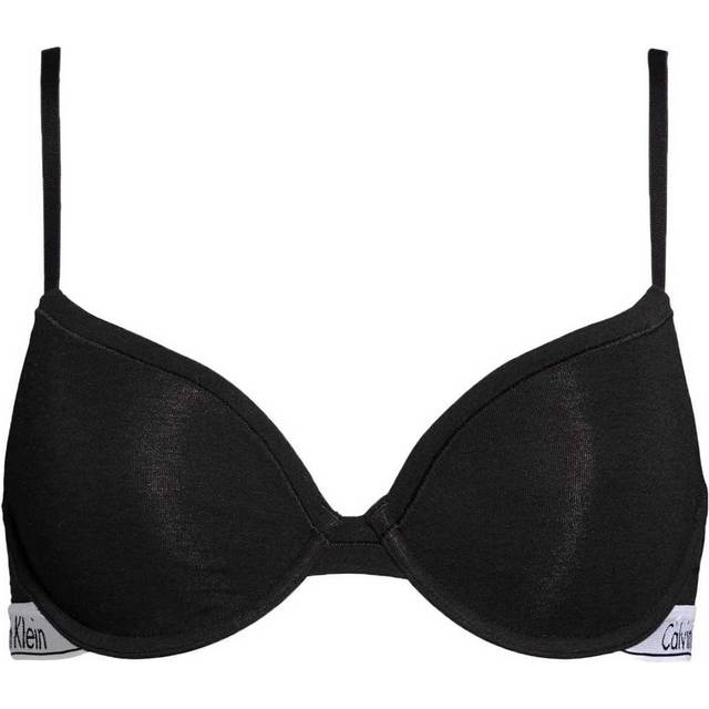 T-shirt Bra - Modern Cotton - Black - EU 70/A