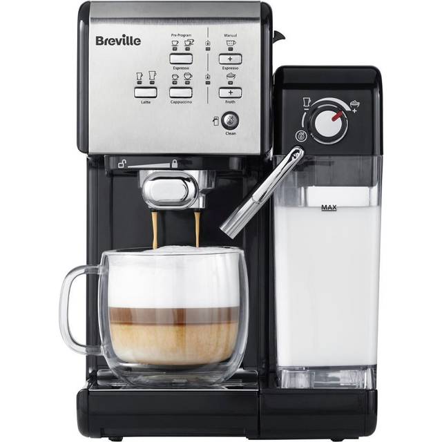 Breville VFC108X-01 Kaffemaskin, Svart/Silver