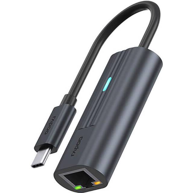 RAPOO UCA-1006 USB-C till Gigabit LAN-adapter