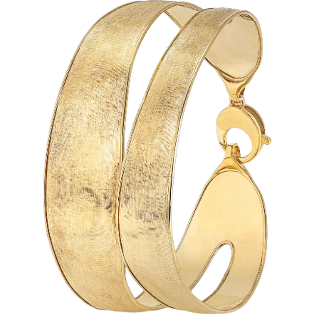 Marco Bicego Lunaria 18yg Linear Double-Band Bangle SB118 Y 02