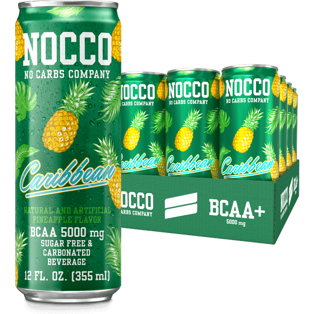 Nocco BCAA+ Caribbean (Koffeinfri) 24x330ml