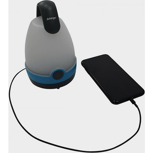 Vango Superstar 500 Rechargeable USB Camping Lantern, 5200mAh - Blue