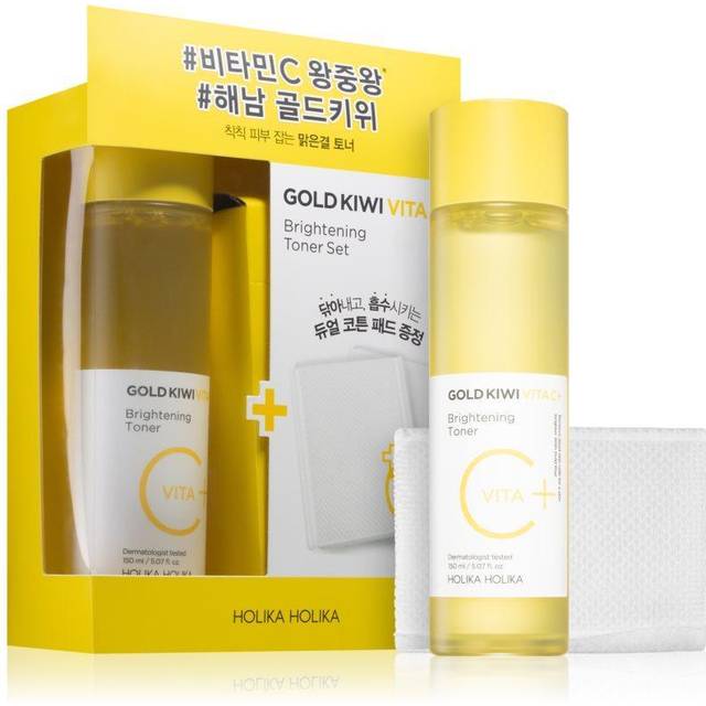 HOLIKA HOLIKA - Gold Kiwi Vita C Plus Brightening Toner Special Set 2 pcs