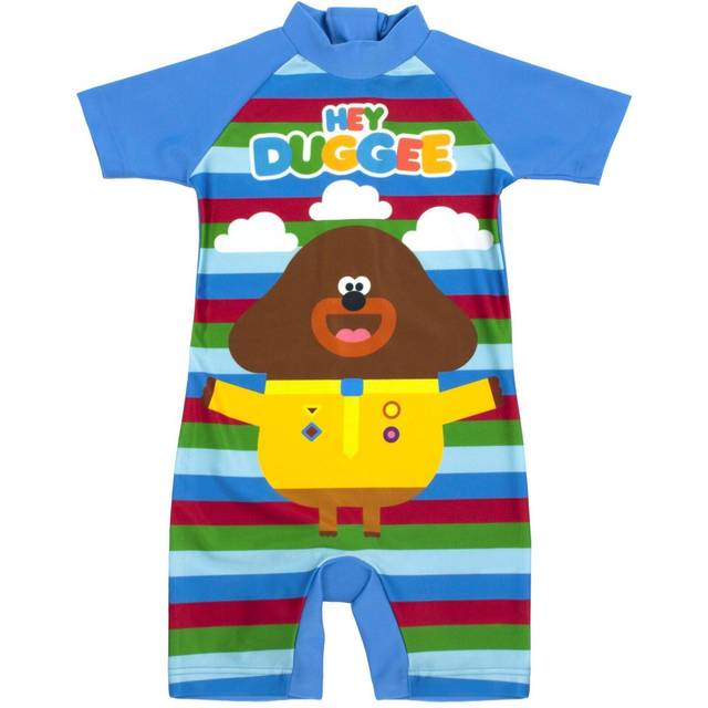 (18-24 Months, Blue) Hey Duggee Childrens/Kids Sunsafe One Piece Swimsuit