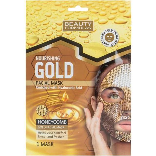 Beauty Formulas Beauty Formulas Nourishing Gold Facial Mask 1 stk