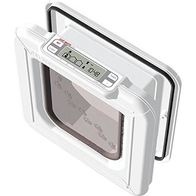 Pet Mate Elite Super Selective 305W Kattlucka, Vit, Svart, En Storlek