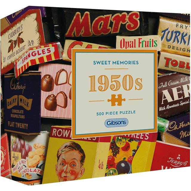 Gibsons : Jigsaw Puzzle : Sweet Memories of the 1950s : 500 Pieces