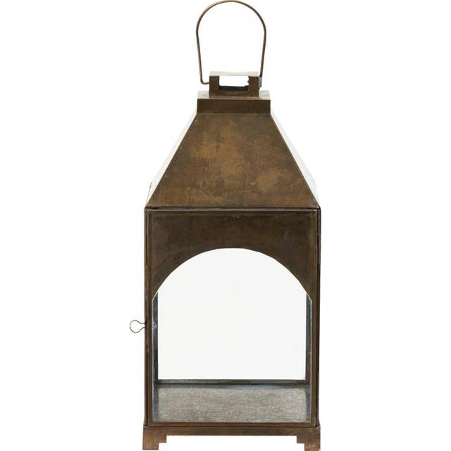 House Doctor Arch lykta antik mässing 38 cm - Guldfärgad
