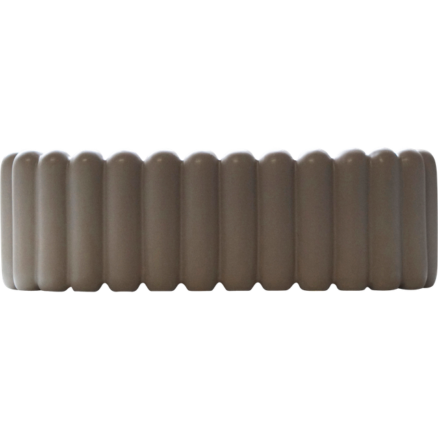 Dbkd - Mist Kruka Oval Small - Vit