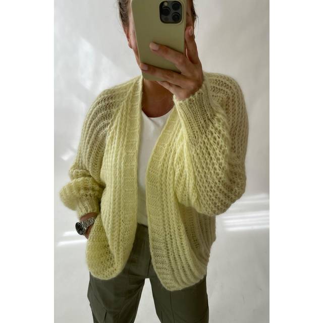 Joseph Knit Cardigan Solid Yellow