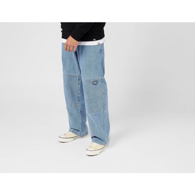 Jeans Dickies Double Knee Denim Pant Light Wash W32/L32 - Light Wash - W32/L32