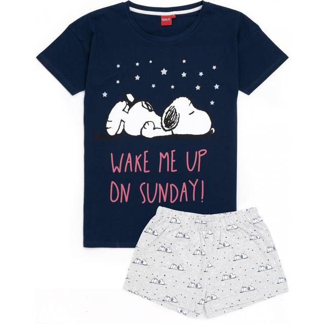 Snoopy Womens Short Pyjama Set (XL)