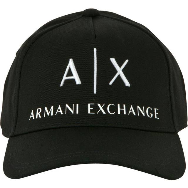 Armani Exchange Men's Ax Logo Cap - Black/White