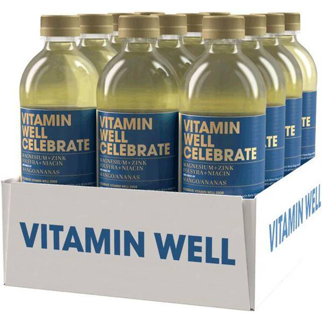 12 x Vitamin Well Vitamindryck 500ml