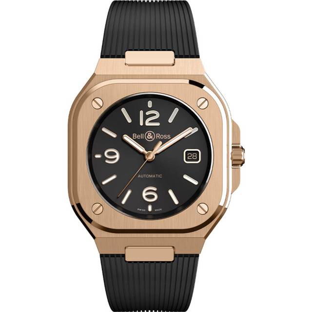 Bell & Ross BR 05 Auto Black Gold Rubber