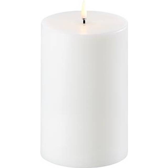 Uyuni - Pillar Candle LED 10,1x15 cm Nordic White Uyuni Lighting
