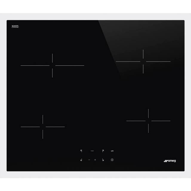 SMEG SE264TD1 60 cm Electric Ceramic Hob - Black, Black