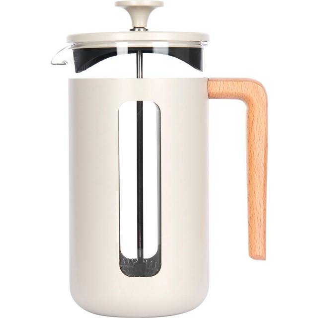 La CafetiÃ¨re Pisa 8 Cup CafetiÃ¨re Borosilicate Wood Handle - Green