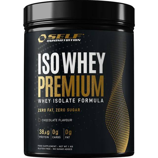 SELF OMNINUTRITION ISO WHEY PREMIUM isolerade proteiner CHOKLAT VIT & FRAGLE