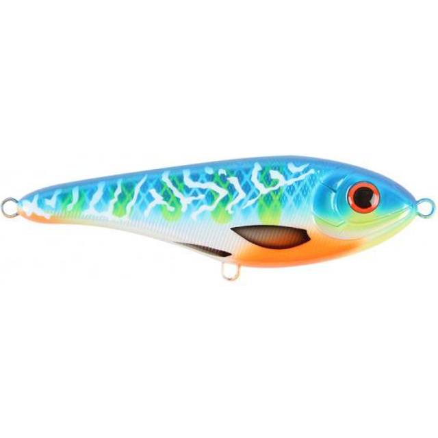 Strike Pro Buster Jerk II - Susp - 12cm - 37g - Blue Fire