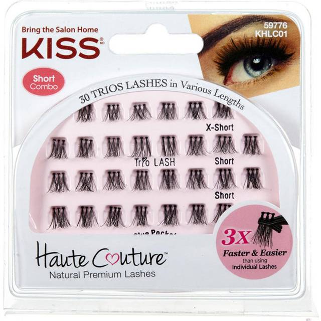 KISS Look So Natural Trio Lash Short KHLC01 30 pcs