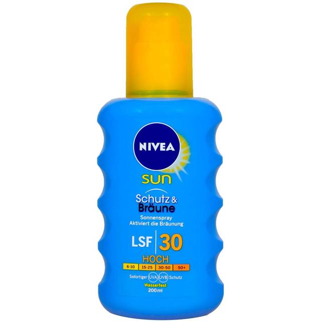 Nivea Nivea Solpleje Solbeskyttelse Beskytter & bruner solspray SPF 30 200ml