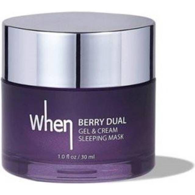 When Beauty Berry Dual Gel & Cream Anti-Aging Sleeping Mask 30ml